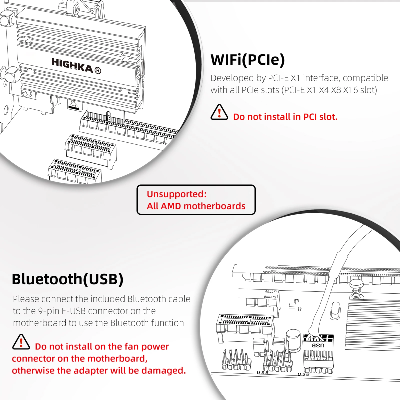 Imagem -06 - Pcie Cartão Wifi Adaptador Bluetooth 5.3 Tri-band 2.4g 5g 6ghz 5374mbps para pc Desktop Windows 10 11 Wi-fi Intel-be200