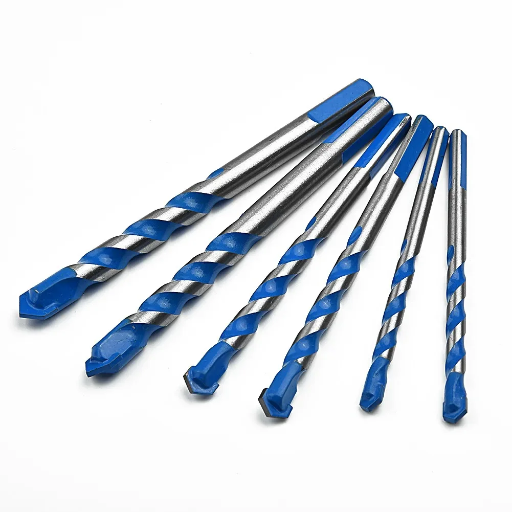 6/10Pcs Diamant Bohrer Bits 6/8/10mm Kern Für Fliesen Marmor Glas Stanzen Loch Sah keramik Bohren Holzbearbeitung Bau Werkzeuge
