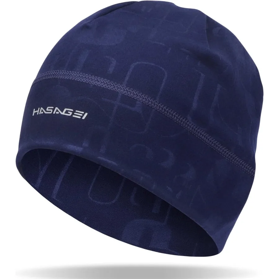 

Skull Caps Beanies for Men and Women Elastic Thermal Running Hat Windproof Cycling Cap Helmet Liner Soft Beanie Hat