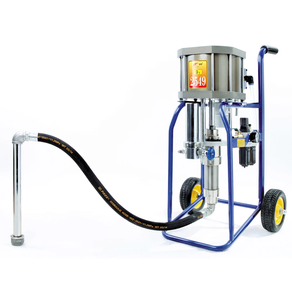 

Top Rated Airless Paint Sprayerpressure Exchanging Rate 69:1 PT2549 Sprayer Pneumatic Sprayer