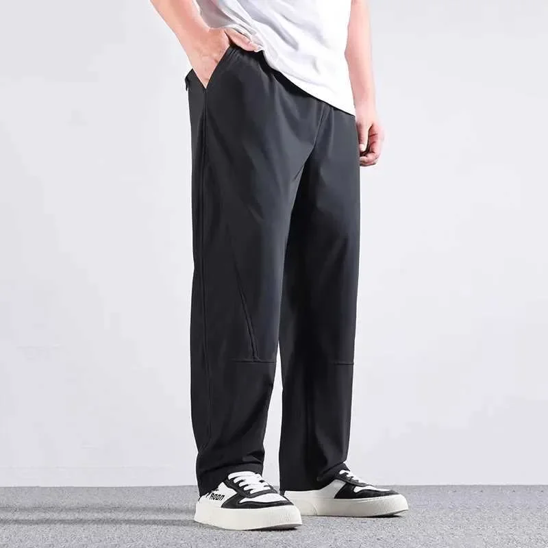 10XL Casual Pants Mens Straight Loose Trousers Men Clothing Elastic Waist Quick Dry Pants Summer Fashion Oversized Joggers Pants - Image 2