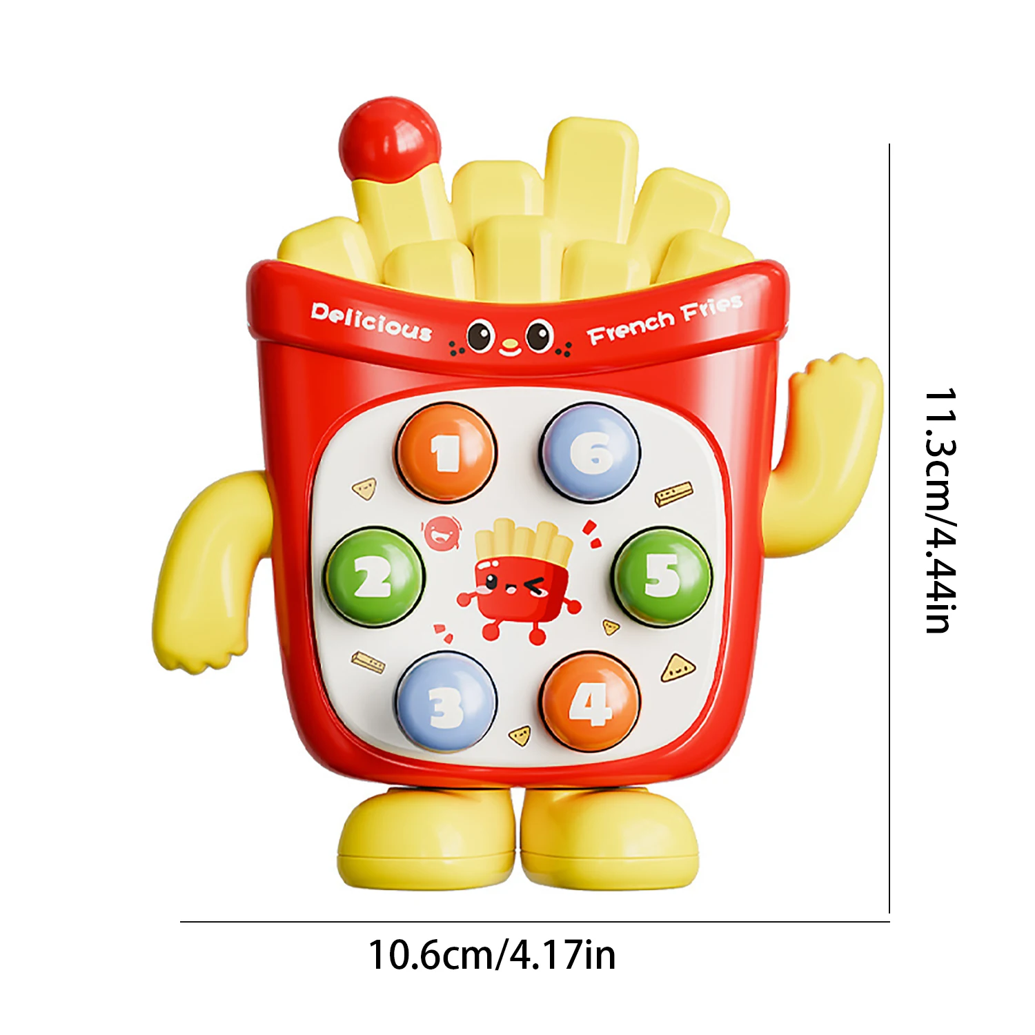 1PC Mini Whack-a-Mole Hand-eye Coordination Educational Toy Random Color Children\'s Pinch Finger Decompression Toy