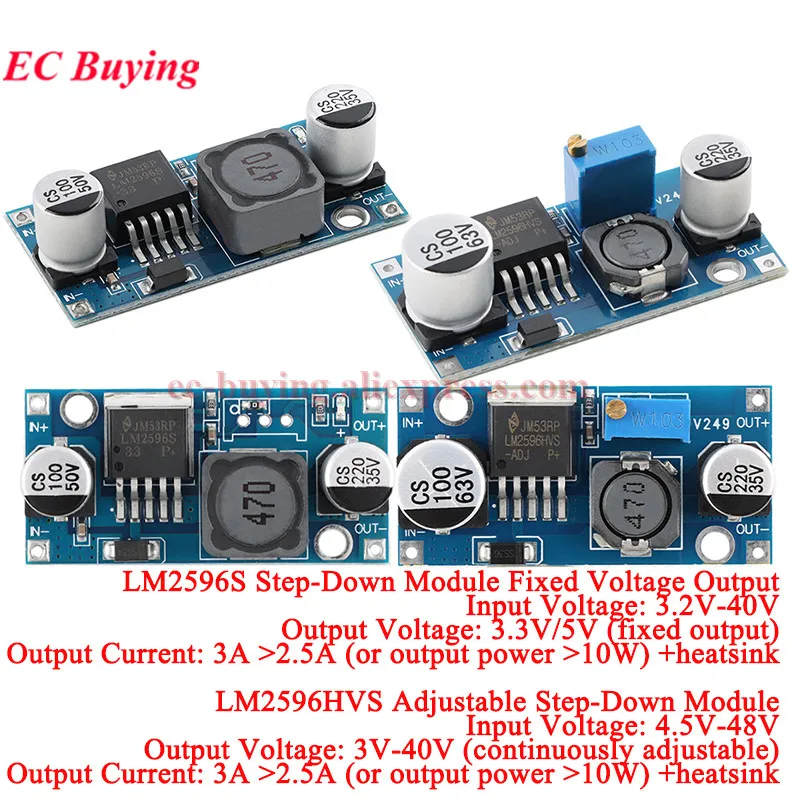 1Pc-10Pcs LM2596S D…