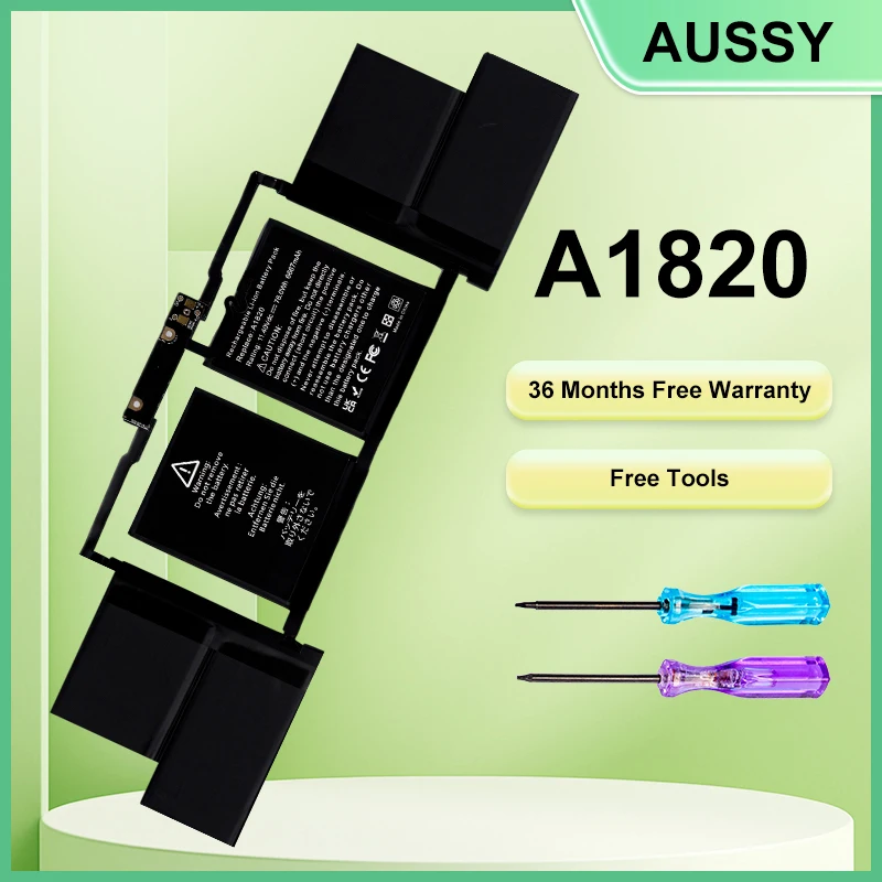 

A1820 Laptop Battery For APPLE MACBOOK PRO 15" A1707 2016 2017 Year 36 Months Free Warranty Free tools