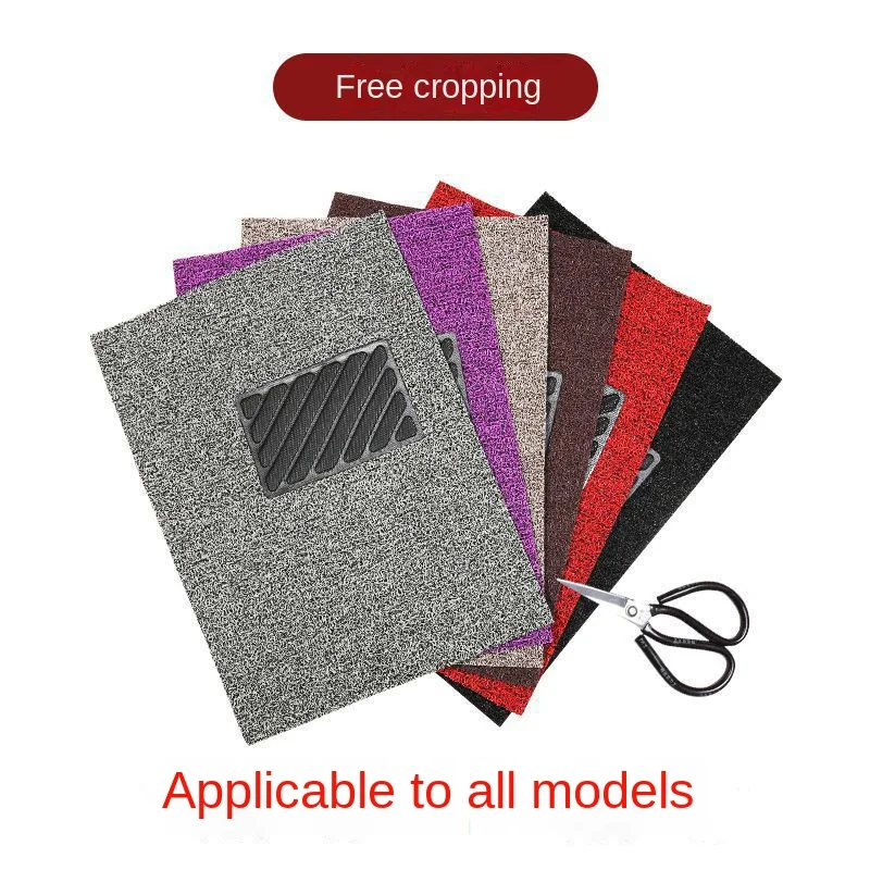 For Cars Fully Surrounded Protective Mat SUV GM Flame Retardant PVC Polyester Anti-slip Mat Universal Car Floor Mats Accessories