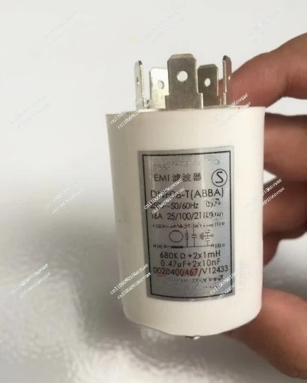 

Suitable for TCL drum washing machine power filter DNF06-T (FADFA) interference suppressor capacitor 16A