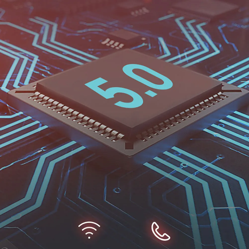 

1 Pair Xg8 Earphones .0 Wireless Earbuds Lightweight Charging Case Outdoor Sport Stereo Sound Digital Display Black