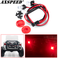 AXSPEED RC Car Taillight Spotlight Red LED Light for 1/10 VS4-10 Phoenix VPS09007 Vanquish Products Accessories