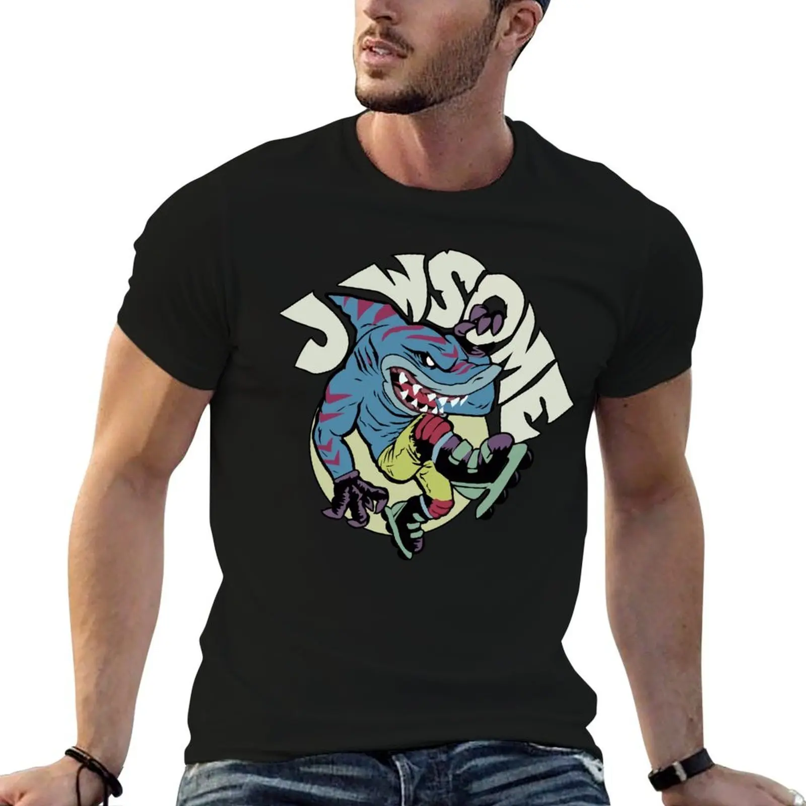 

Streex - Street Sharks T-Shirt men t shirt cotton 100% t shirts for man graphic tees T-Shirt