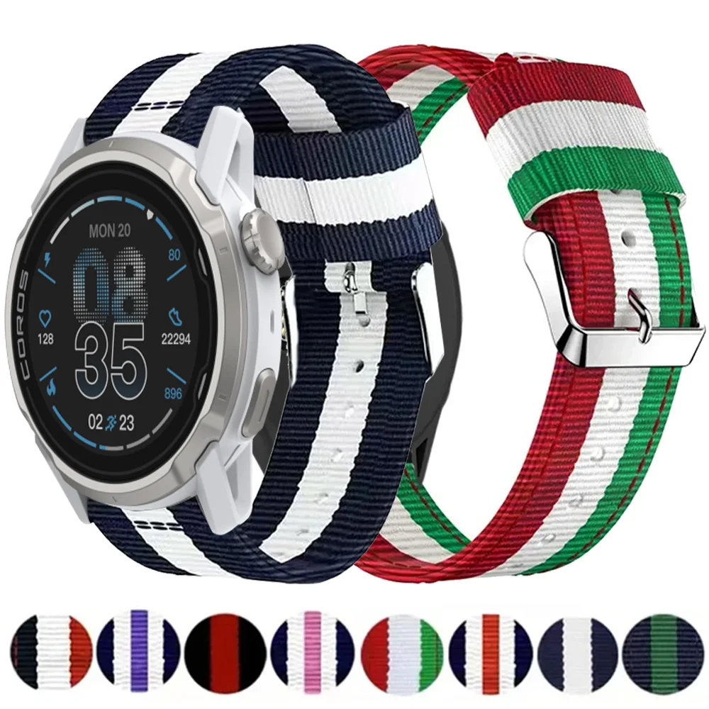 22Mm Canvas Nylon S…