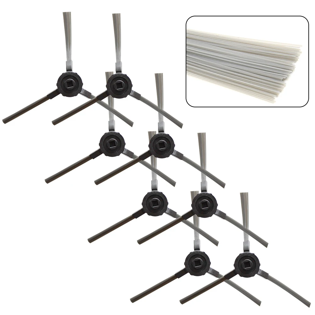 8pcs Side Brush For Blaupunkt  For Bluebot XPOWER+ Robotic Vacuum Cleaner Parts Home Appliance Parts Household Supplies