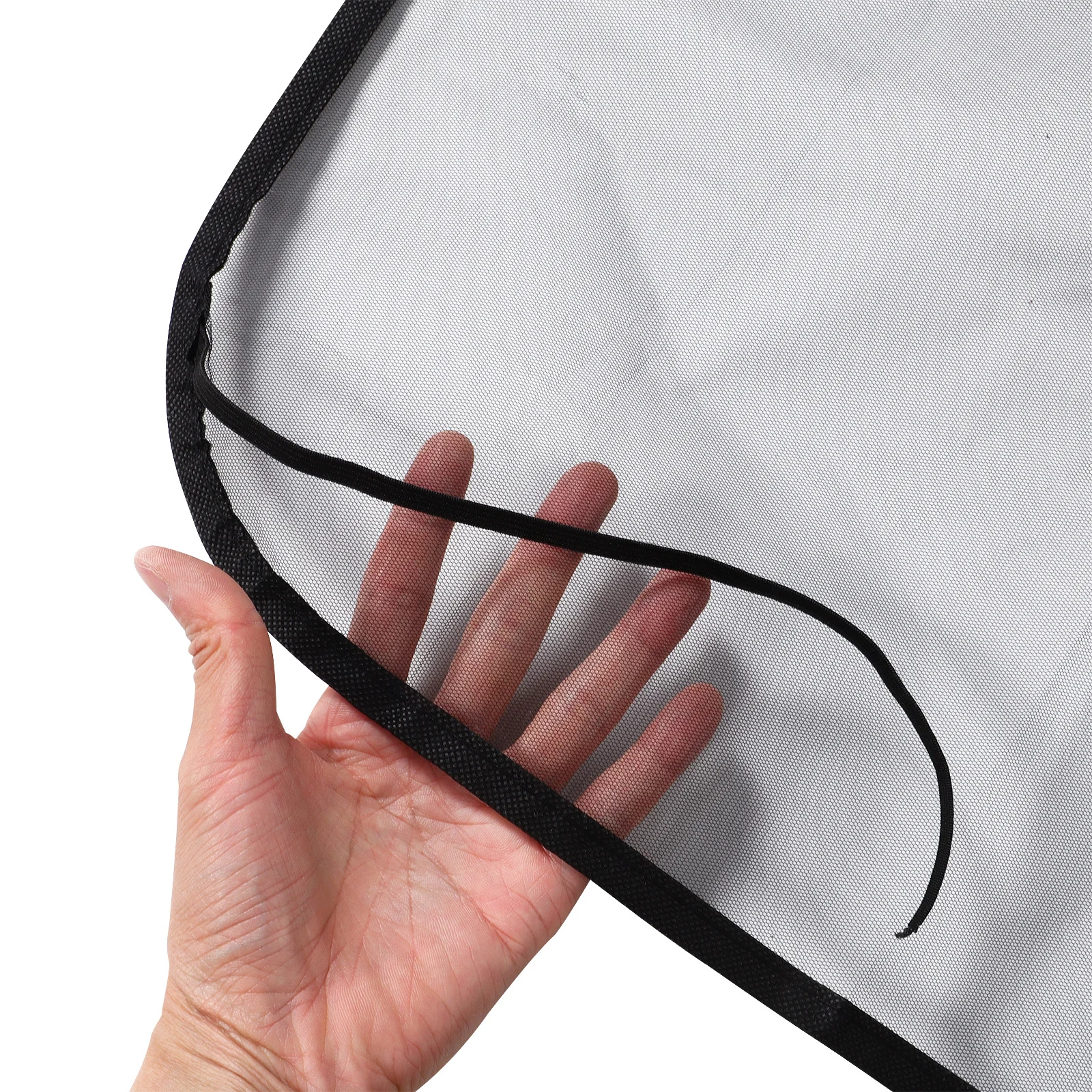 شبكة حماية مشعاع السيارة، فلتر عالي الكفاءة، واقي أوراق الأوساخ الحجري المتين لملحقات السيارات الخارجية #5