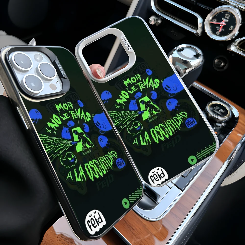 IPhone用iMD電話ケース,iPhone 16 15 14 13 12 11 pro max plus用シルバーカラーケース,epcシンガーf-feid,ferxxo,sixdo