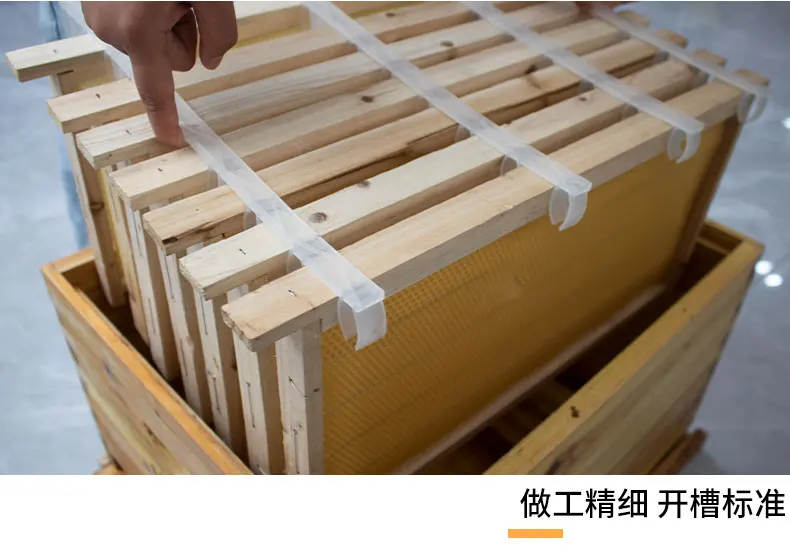 Bee box Nest frame card Apicultural tools Bee holder Full set of card slot for transition 20pcs/lot NO.TXF-1045