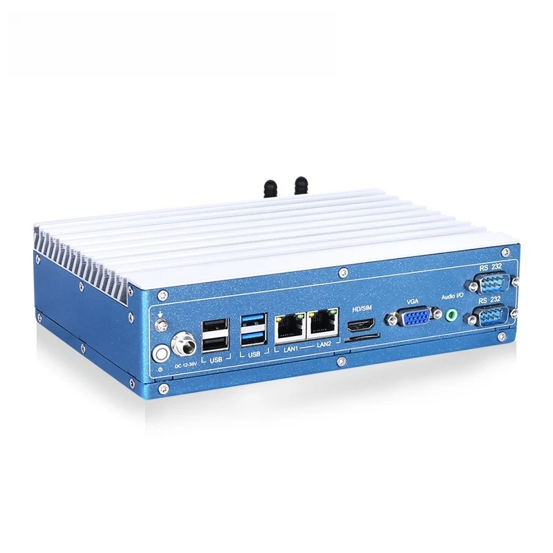 Industrial Grade I3/I5/I7 Industrial Control Host Multi-serial Port Network Port Wide Temperature and Wide Voltage Low Power