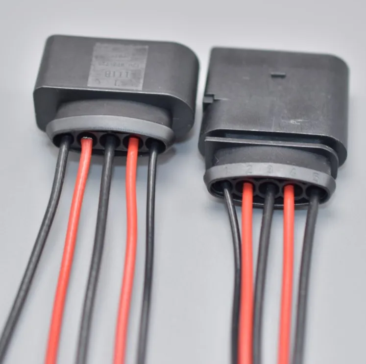 5Pin Sealed Sensor Plug 6X0973825 1J0973725 for Universal Vehicles MAF Ignition Coil Wiring Maintenance car connector
