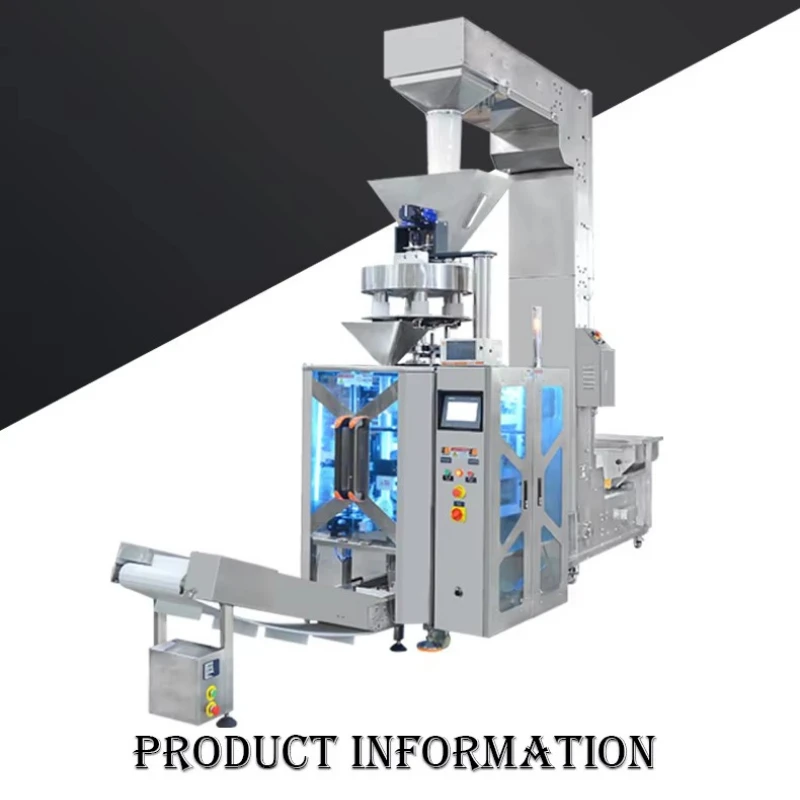 Customized Automatic Granule Volumetric Cup Packaging Machine 20-45 Bags/Min ±1% with TTO Printer for Nuts Granules Puffed Food