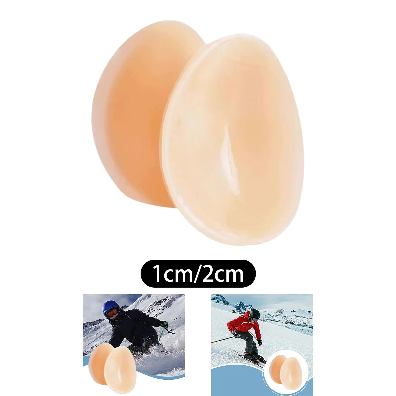 2 قطعة منصات الركبة سيليكون ، واقية والعتاد لاصق دعامة الركبة الحرس ل Rollerblading التزلج الأسطوانة اللياقة البدنية ممارسة الصالة الرياضية #4