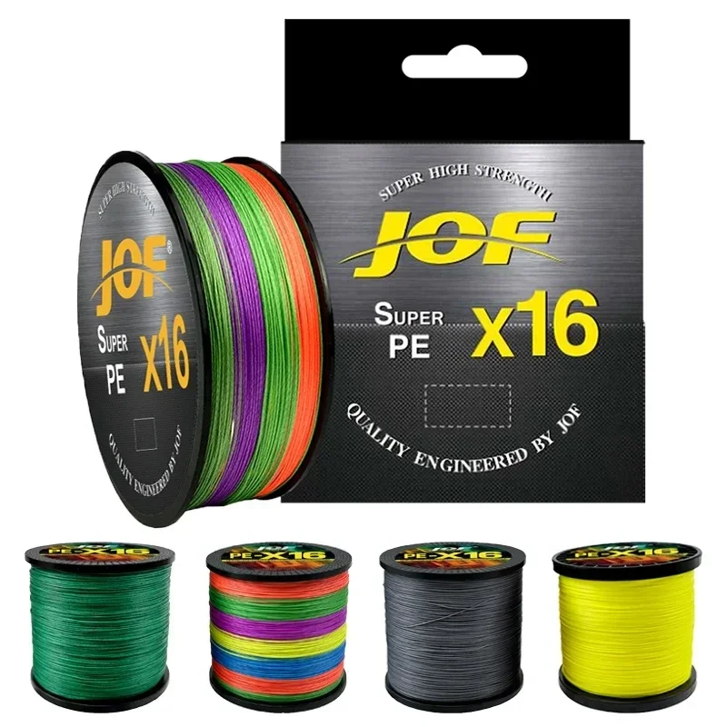 Low Memory Durable Multifilament Braided Fishing Line Super Power 25-161LB High Quality 16 Strands Multifilament Lure Wire 300M