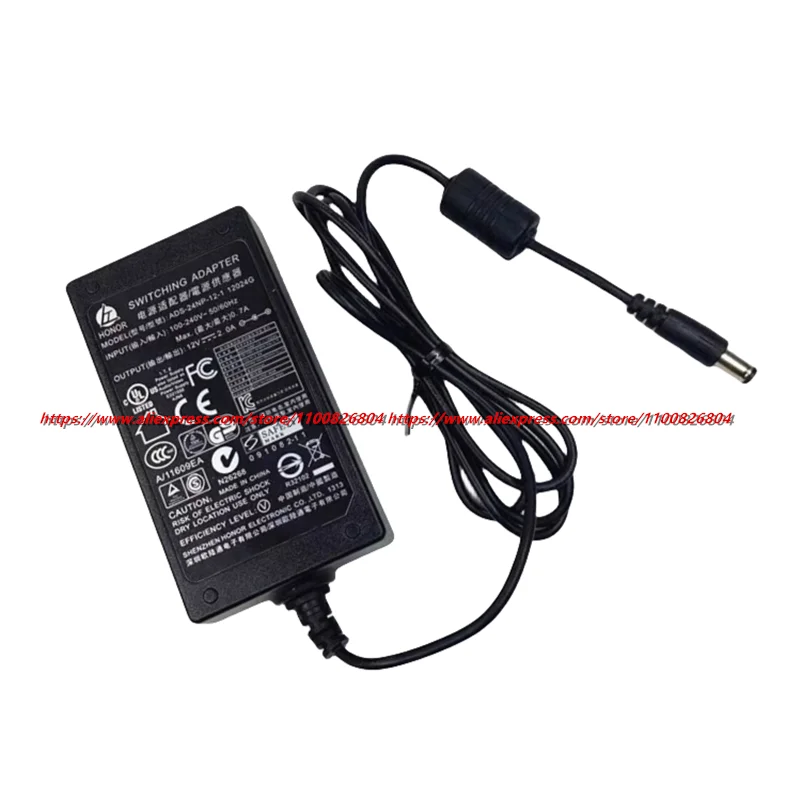 Genuine Hoioto ADS-24NP-12-1 12024G 12V 2A 5.5*2.5mm AC Adapter Charger 24W Monitor Power Supply