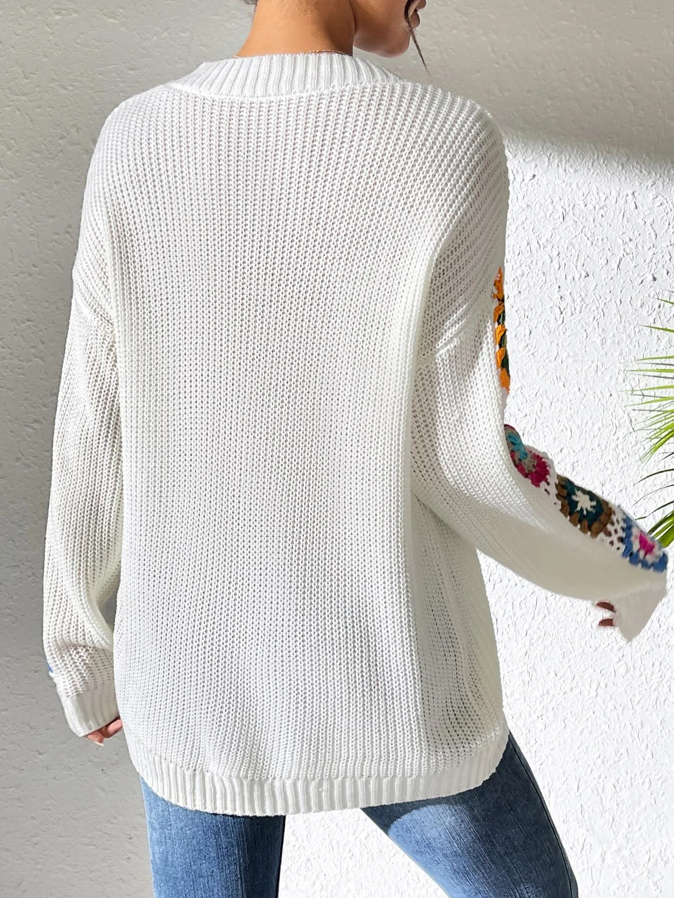 Sexy Off-the-shoulder Knit Sweater Hook Flower Loose Fit Women\'s Clothing Autumn Fashion Knitted Women Pullover Sweater Y2k Tops