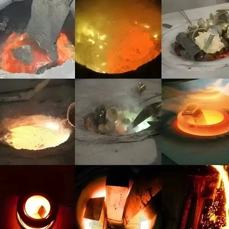 10KG-100KG Induction Furnace Electric Oven For Steel Iron Copper-For Scrap Metal Melting