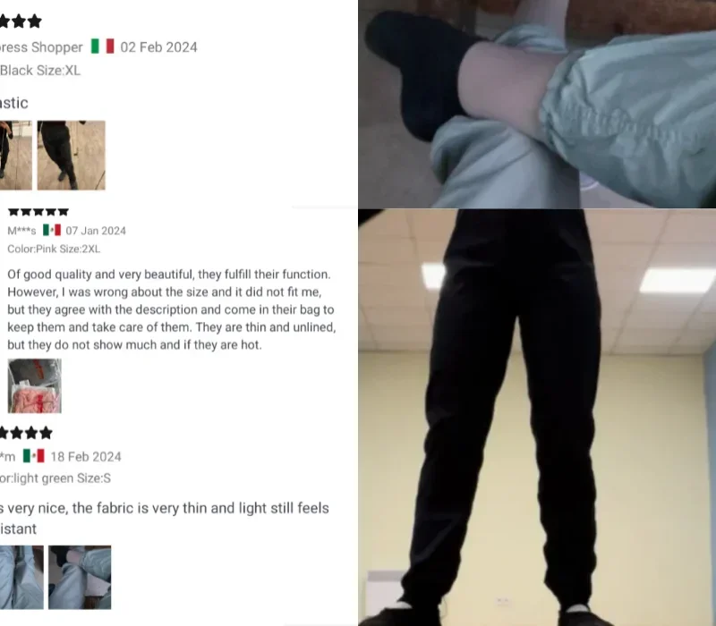 Ballett-Aufwärmhose für erwachsene Frauen, lockere, bequeme Tanzhose, schweißableitend, schnelltrocknend, figurformend, weich, dehnbar, Trainingshose. – Detail 2
