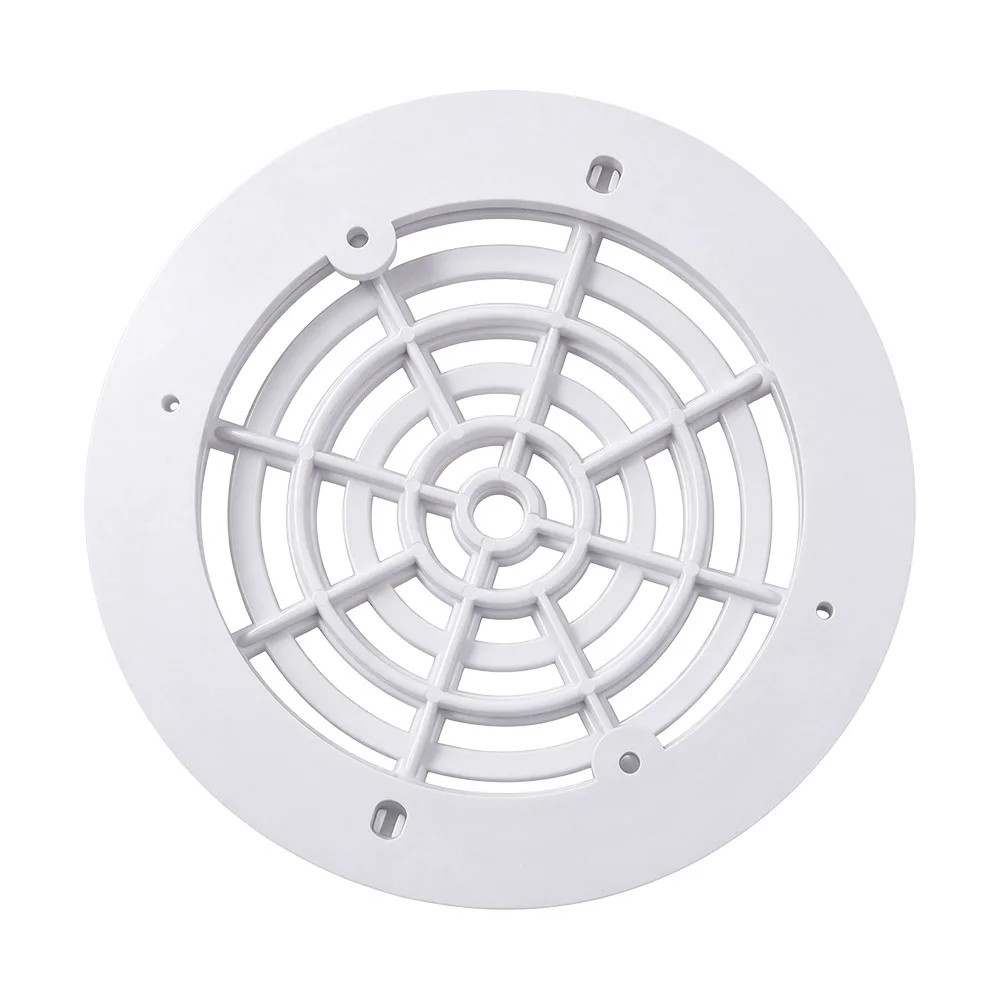 ABS Pool Main Drain Cover Replacement With Screws Pool Outlet Cover Effective White Grate Bottom Mounting Plates Swimming Pool