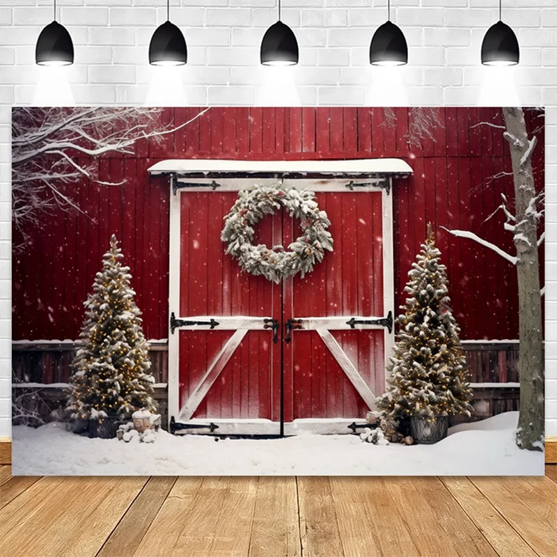 210Cm X 150Cm Children Christmas Photo Studio Background Cloth Christmas Photography Backdrops ,8177