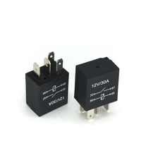 Automobile High beam lamp and Low beam lamp 12V/30A air conditioning safety box pump refitted car relay