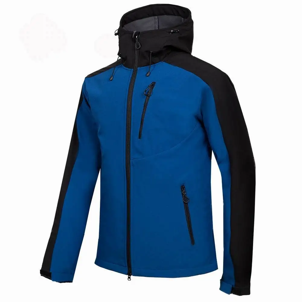 Soft Shell Charge Jacket Men Women Outdoor Hiking Camping Climbing Cycling Jackets Windproof Wear-resistant Breathable Warm Coat