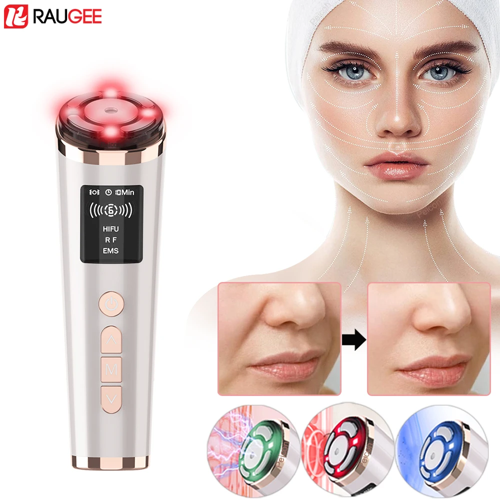 Hifu Face Lifting Mini Facial High frequency Microcurrent Lifting Facial High Frequency Ultrasound High Frequency Massage