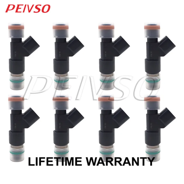 

PEIVSO 8pcs 12594512 195500-0630 Fuel Injector For CHEVROLET&GMC AVALANCHE / EXPRESS 1500 / SAVANA 1500 5.3L V8 1955000630