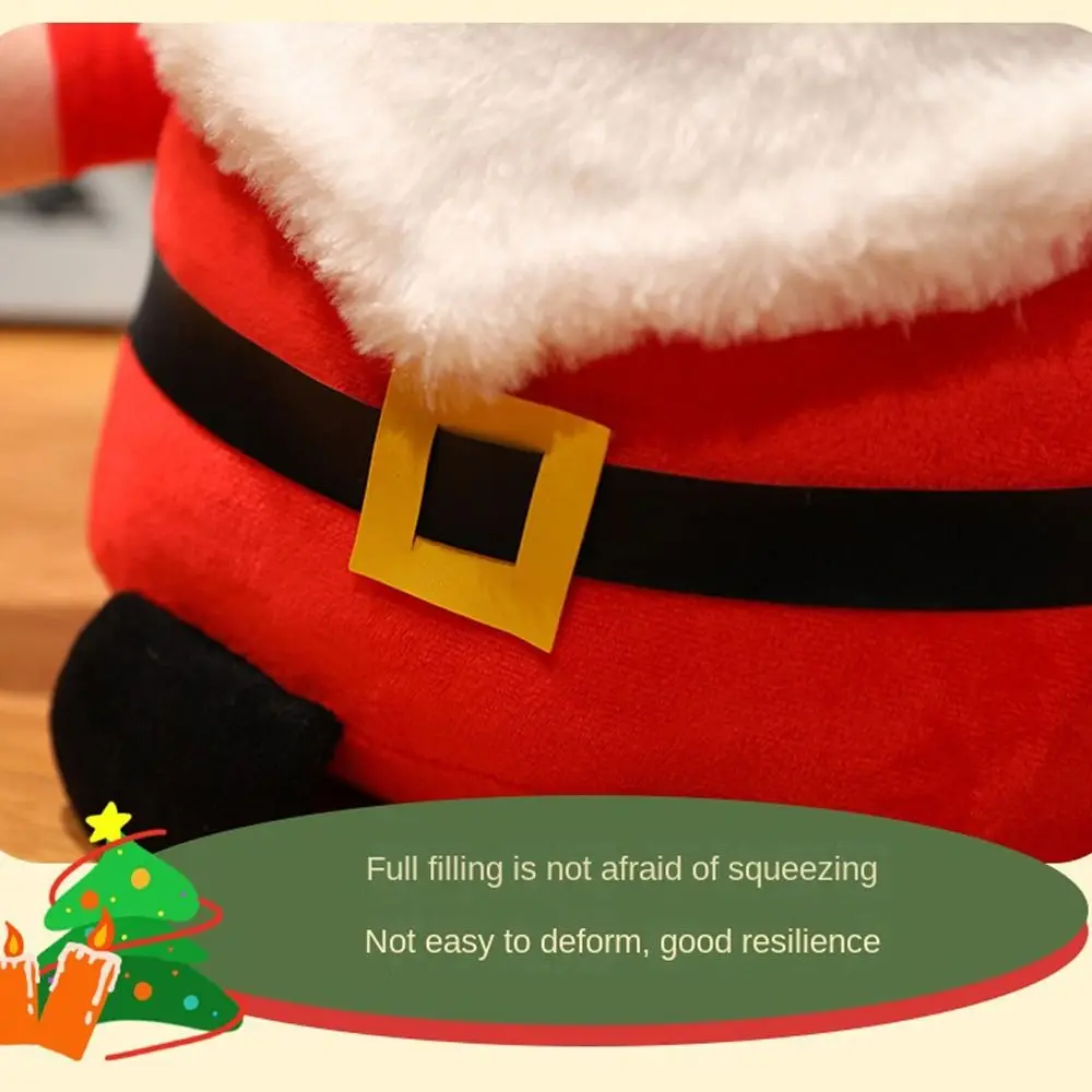 Morbidi ornamenti di Capodanno Decorazioni per la casa Bambini Giocattolo per bambini Regalo di Natale Peluche Bambole di pezza Giocattoli Bambole di peluche di Natale