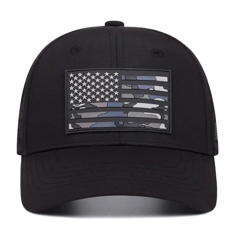2026 New Fashion Hip Hop Hat Offset Printing American Flag Baseball Hat Daily Leisure Sunshade Skateboarding Hat Unisex Mesh Hat