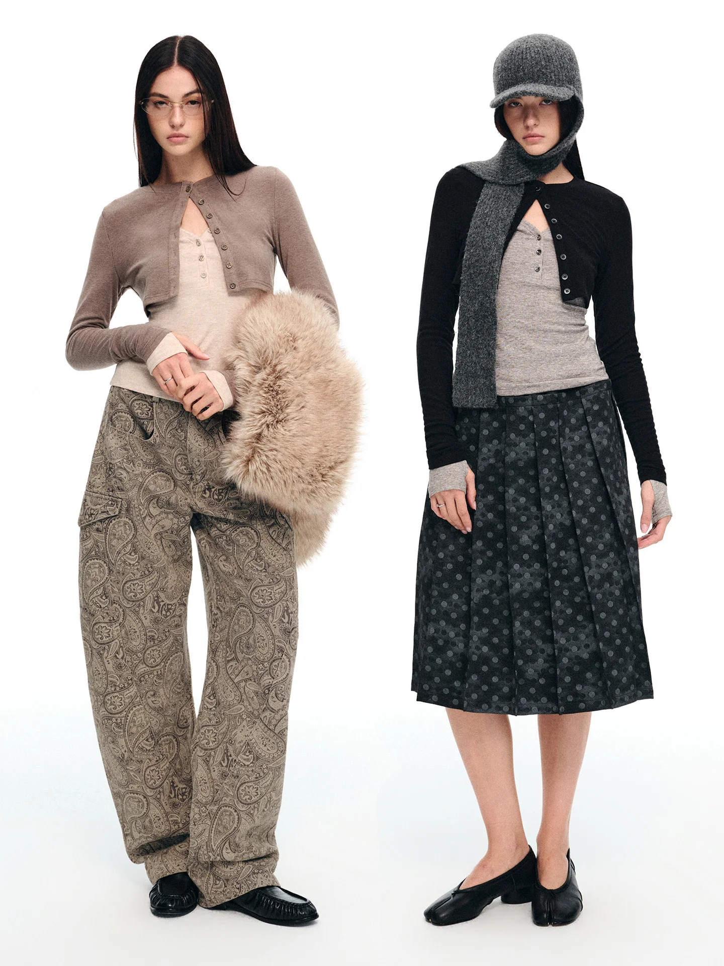 

Henry V-Ne Вязаный комплект открытого кардигана True из двух предметов Long Sve Base irt Внутренняя одежда Полиэфирное волокно Slim Fit Sle