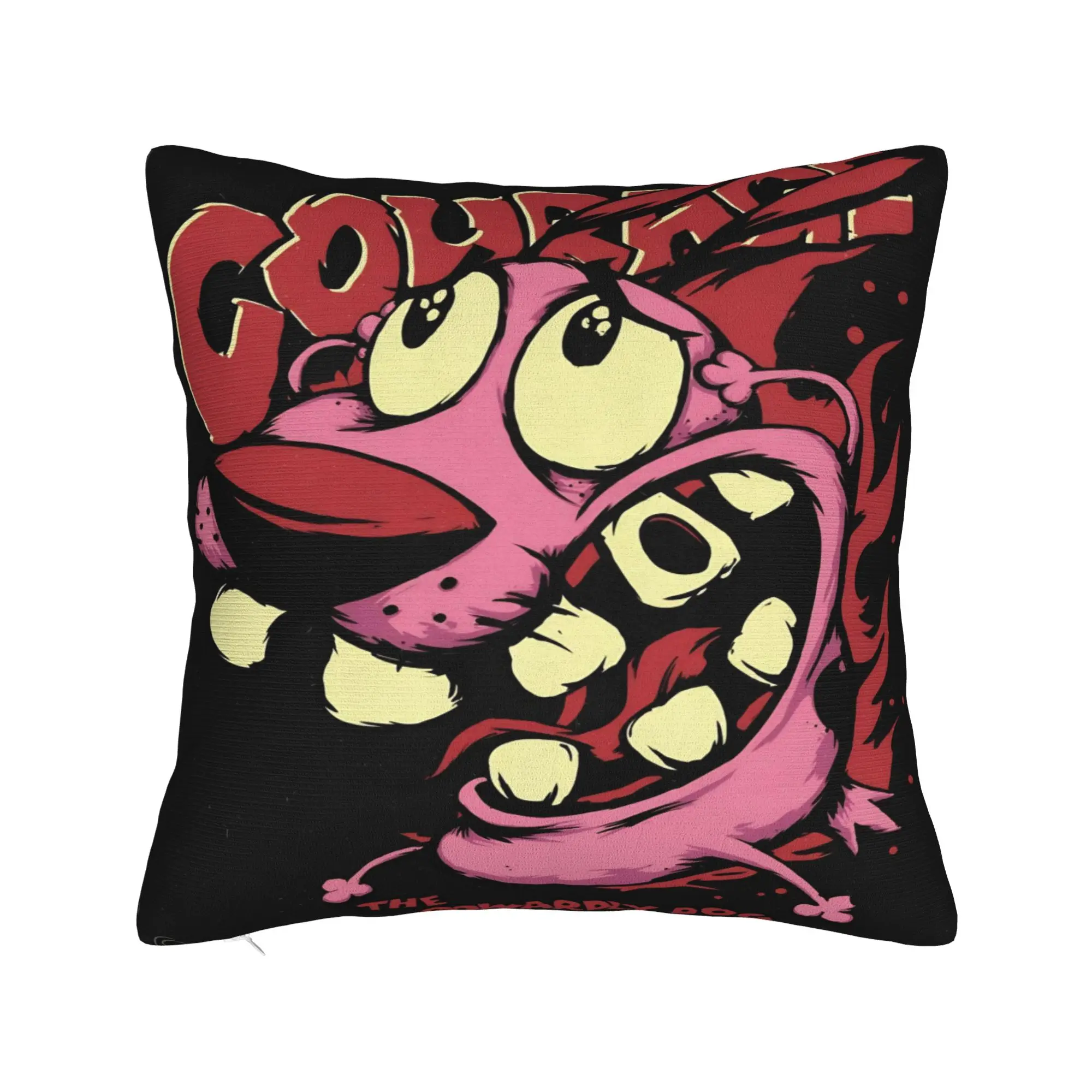 Courage the Cowardly Dog-D Pillow Covers Stuff Soft Cushion Cover Decor  Pillow Case Cover Home Multi Size