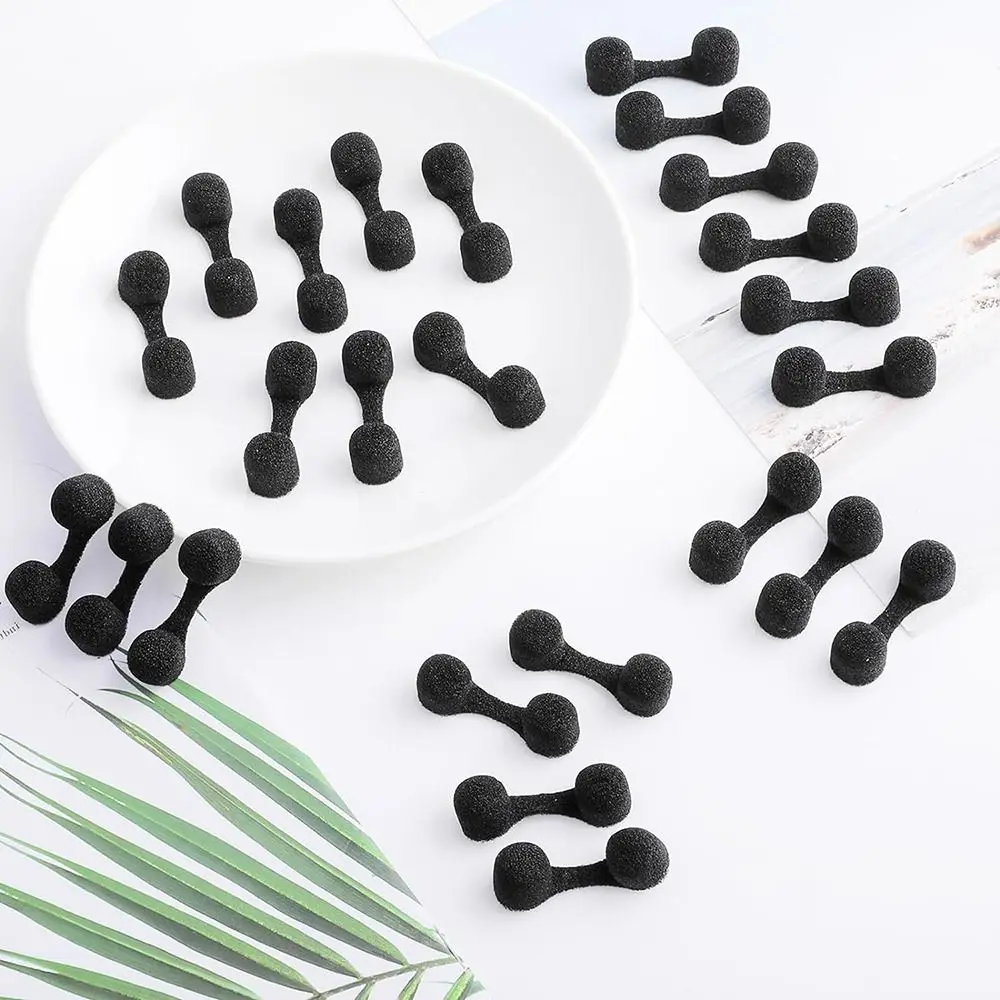 10pcs Disposable Nose Filters, Sponge Nose Plug Black Sponge Nose Filters Softness Nose Dust Filters Dust Protection