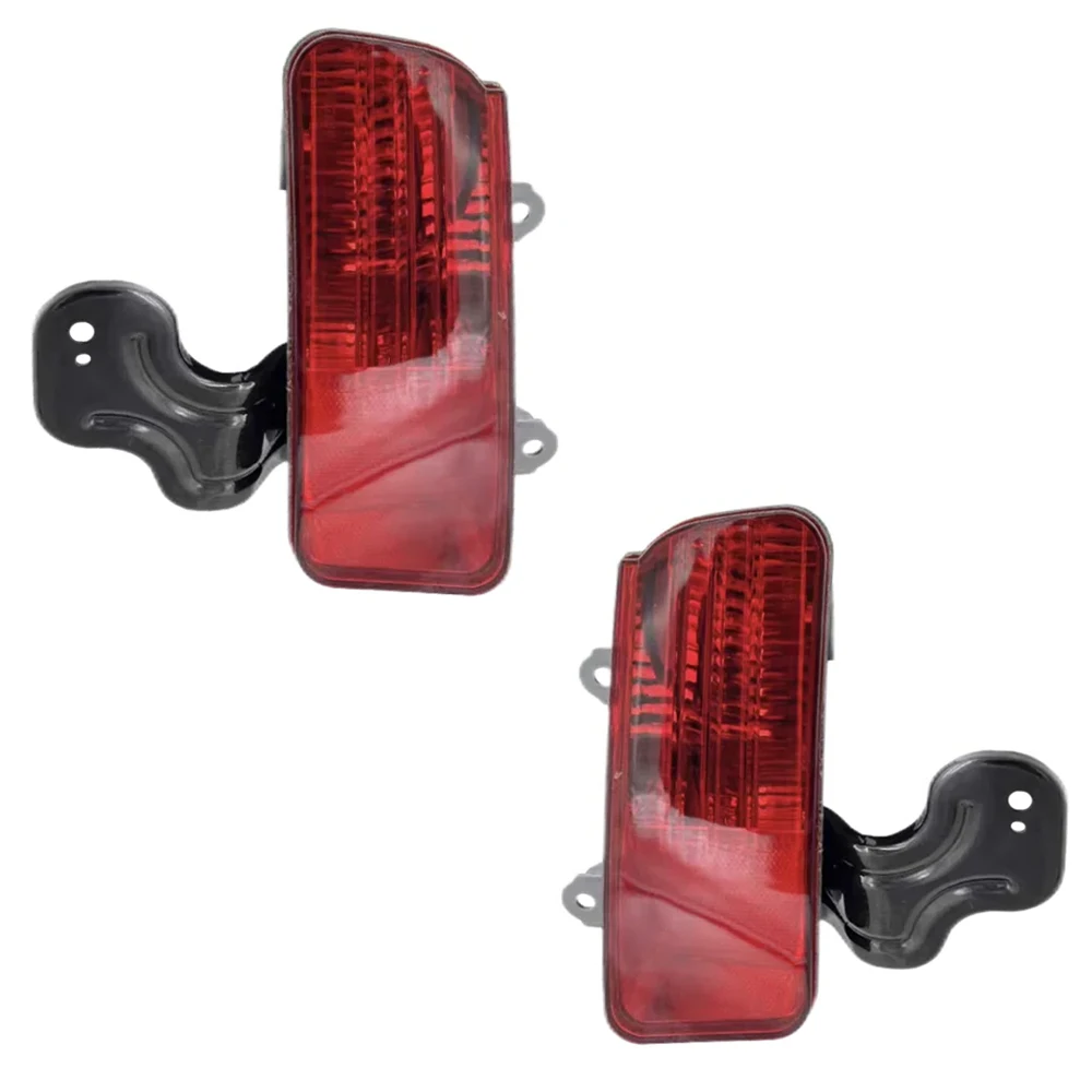 

Car Red Rear Tail Bumper Reflector Light Cover For Honda CRV 2015-2016 Rear Brake Fog Lamp Cover Accessories