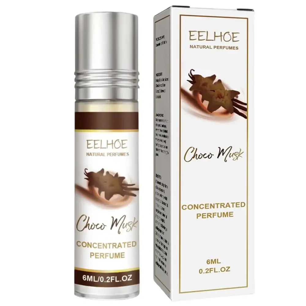 Óleo de perfume concentrado choco almíscar, 6ml, longa duração, sedução, fragrância leve, elegante, atrair fragrância para amantes, presente