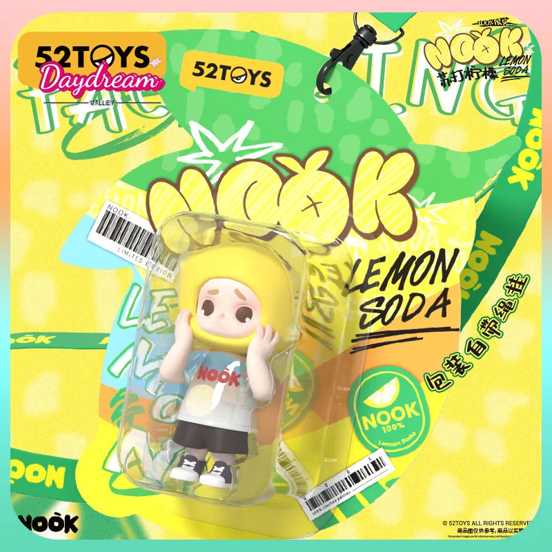 

New 52 Toys Nook Action Figures Lemon Soda Series Kawaii Beautiful Summer Toy Dolls Desktop Decoration Birthday Gift For Girls