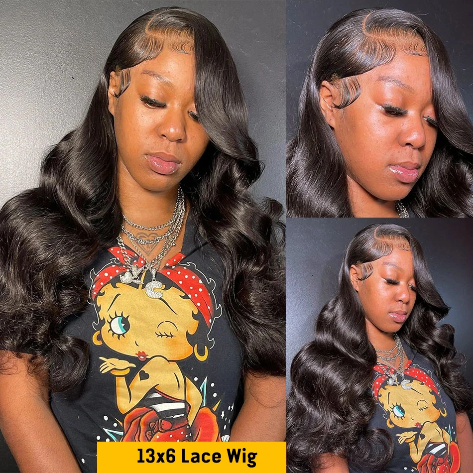 40 42 นิ้วความหนาแน่น 200 Body Wave วิกผมผมมนุษย์ช็อกโกแลตสีน้ําตาลวิกผมลูกไม้ด้านหน้า 13x6 Hd วิกผมลูกไม้ด้านหน้าด้านหน้าสําหรับผู้หญิงสีดํา Choice