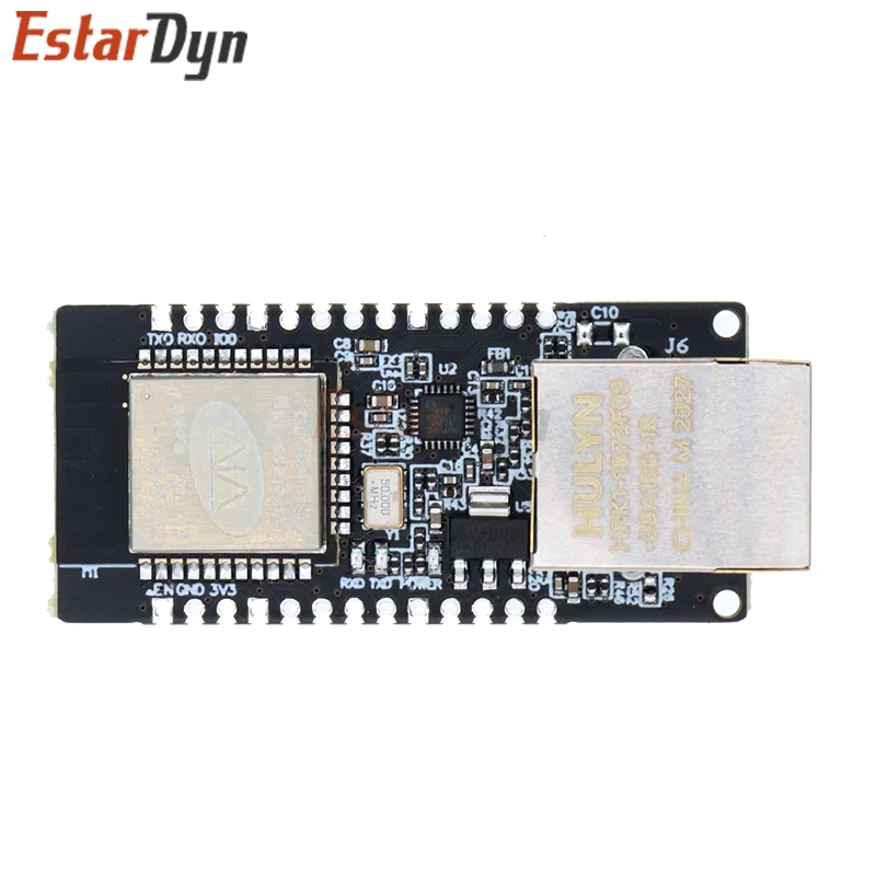 WT32-ETH01 wbudowany Port szeregowy kompatybilny z Bluetooth Ethernet WIFI Combo Gateway MCU ESP32 bezprzewodowy moduł WT32 ETH01