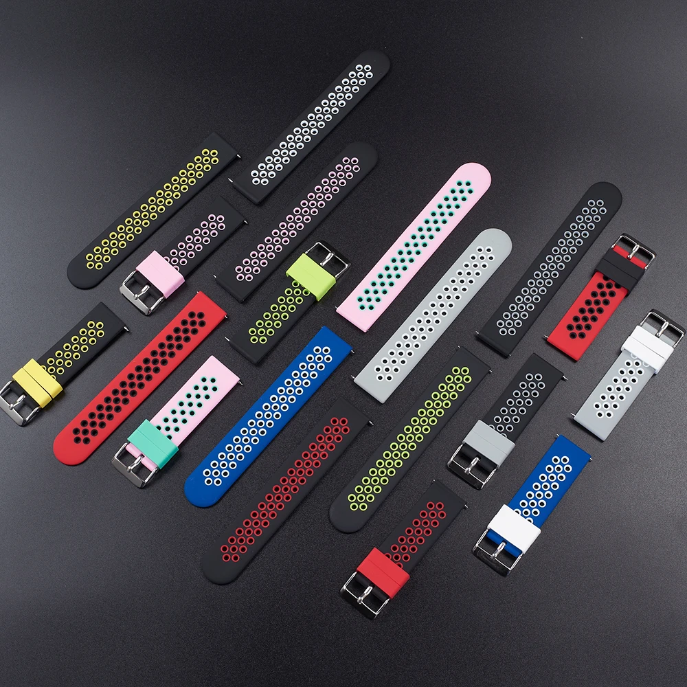 Silicone Sport Replacement Breathable Band For POLAR GRIT X Pro Strap For Vantage M2 IGNITE 2/UNITE & Grix Watch bands