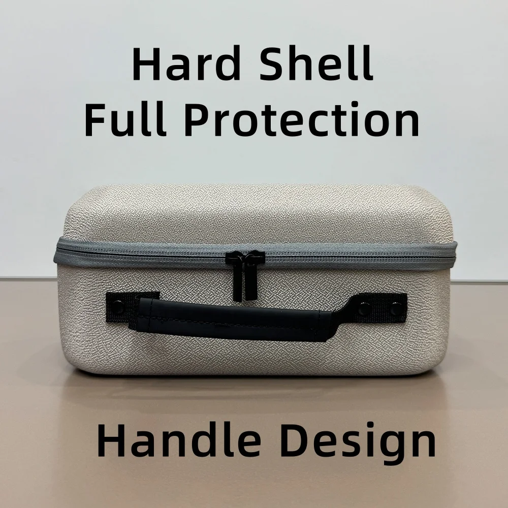 صندوق تخزين واقٍ لجهاز عرض Magcubic HY300PRO مقبض صندوق حماية بقشرة صلبة لحقيبة السفر Samsung TheFreestyle