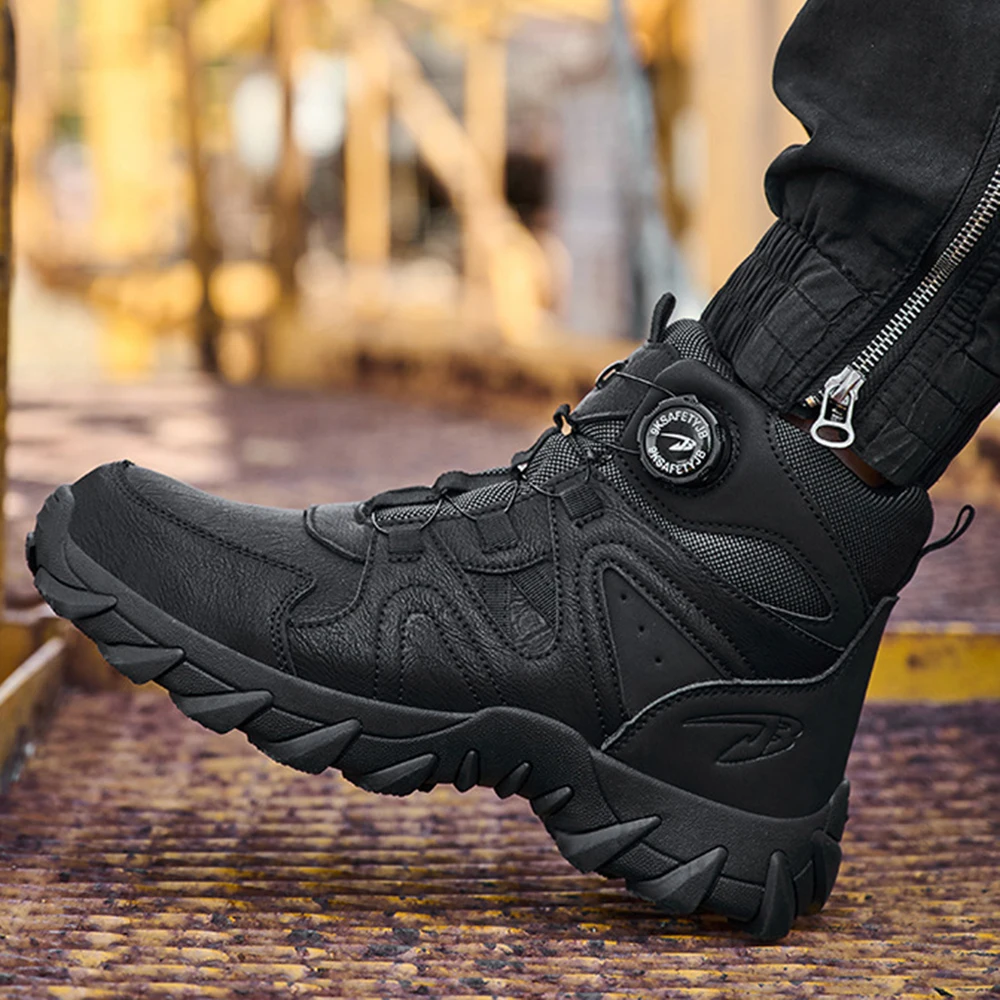 Men Motorcycle Boots Breathable Anti-fall Rider Road Racing Casual Shoes Motorbike Shoes Wear Resistant Motocross Tactics Boots