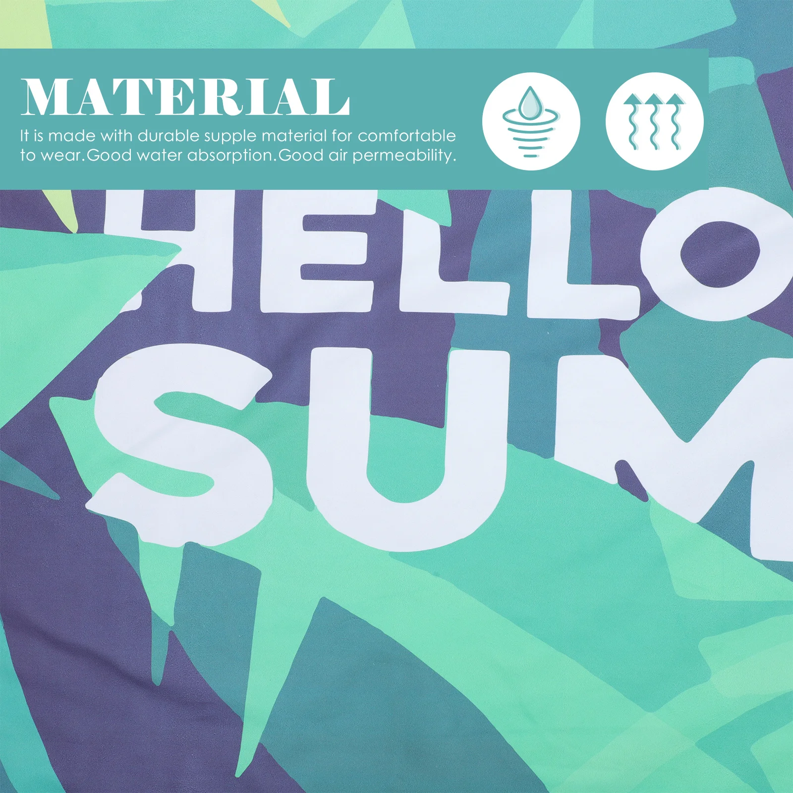 منشفة شاطئ كبيرة الحجم مطبوعة منشفة حمام من الألياف الدقيقة سريعة الجفاف وقابلة لإعادة الاستخدام لحمام السباحة والسفر والتخييم والصيف #4