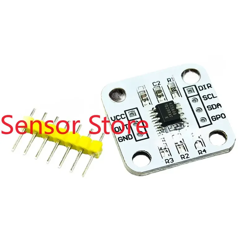 

5PCS AS5600 Magnetic Encoder Induction Angle Measurement Sensor Module 12bit High Precision Magnet Feeding