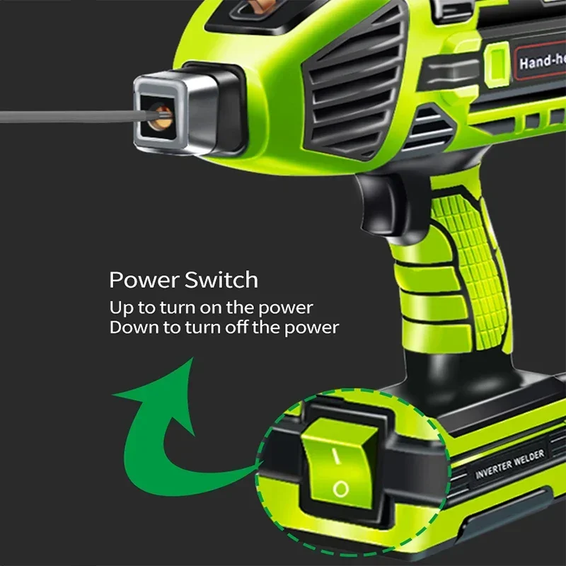 Imagem -04 - Máquina de Solda Elétrica Portátil Soldador Ponto Integrado Soldadores de Arco Ferramenta de Equipamento de Solda Automática 110 v 220v