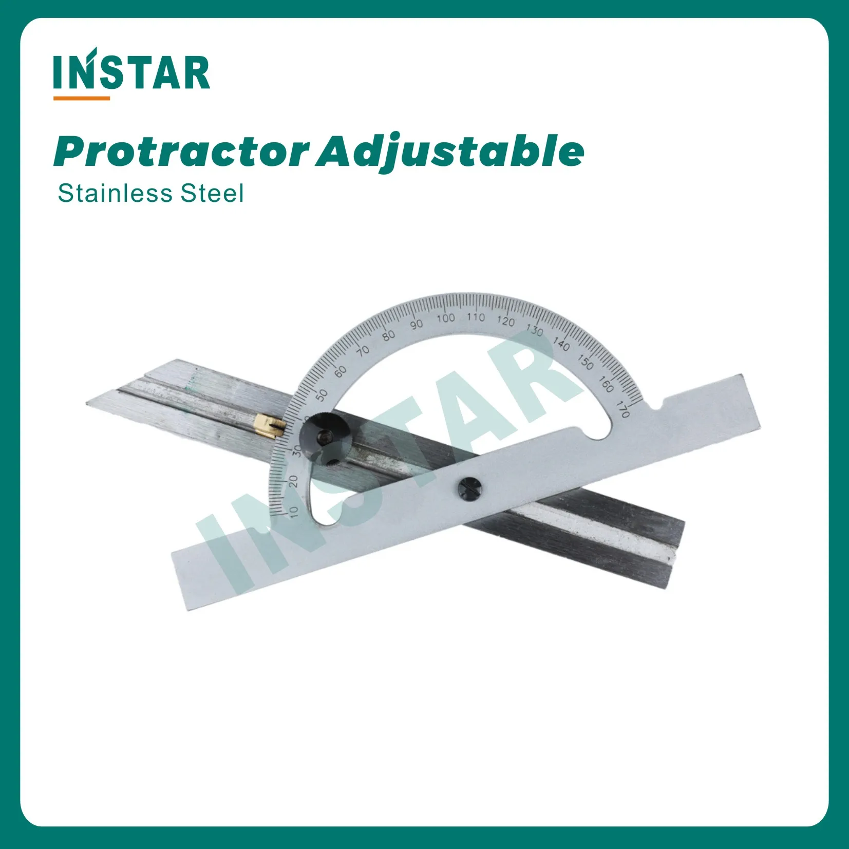 

INSTAR Protractor Adjustable 100x150mm 150x300mm 200x400mm 250x500mm 300x600mm Stainless Steel
